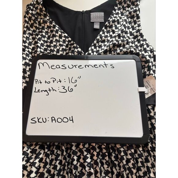 Rabbit Rabbit Rabbit Designs Dress 12 Sleeveless NWT Lined Pleated Skirt Pin-up - Picture 8 of 9